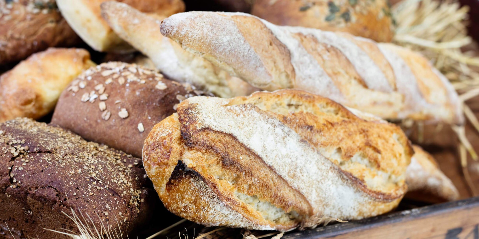 Freshly baked artisan bread by Hambleton Bakery