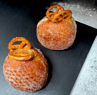 Salted Caramel Cream Doughnut