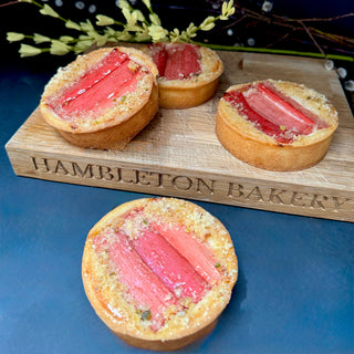 Rhubarb & Ginger Tart