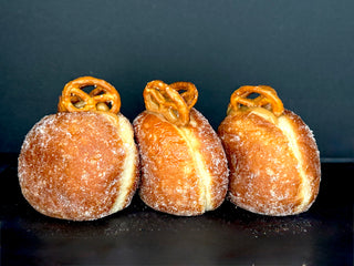 Salted Caramel Cream Doughnut